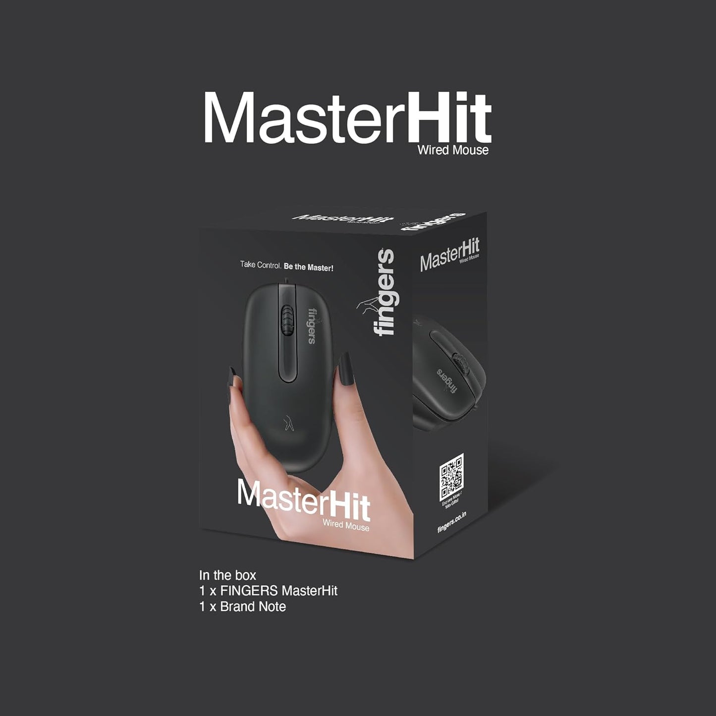 Fingers MasterHit - Wired mouse