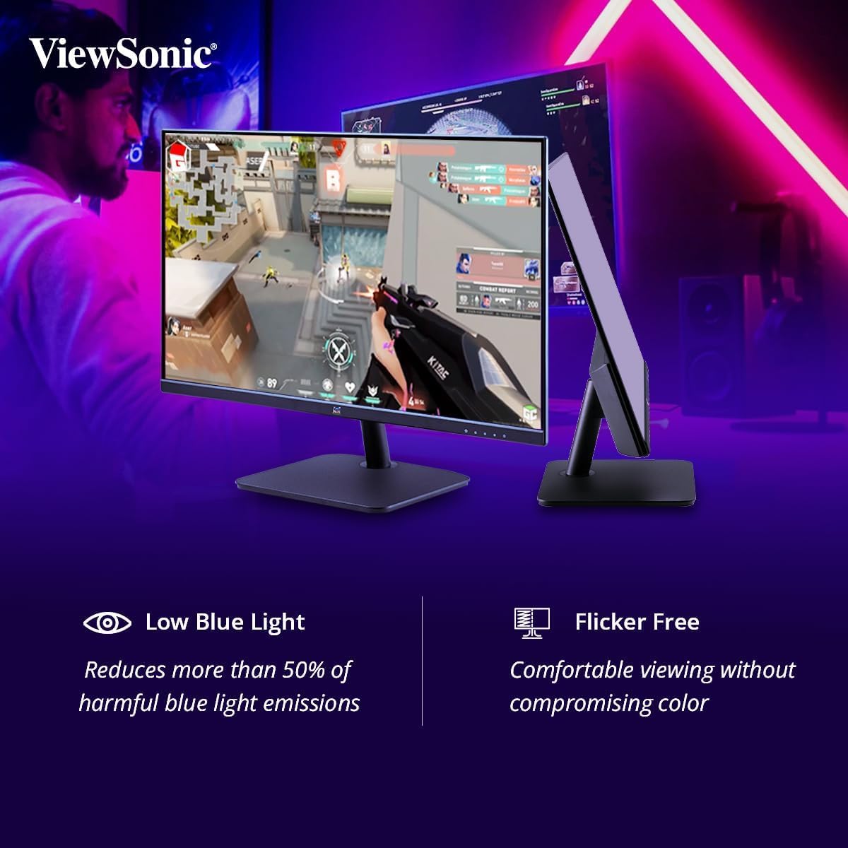 ViewSonic (from USA) 60.96 Cm (24") FHD IPS Monitor