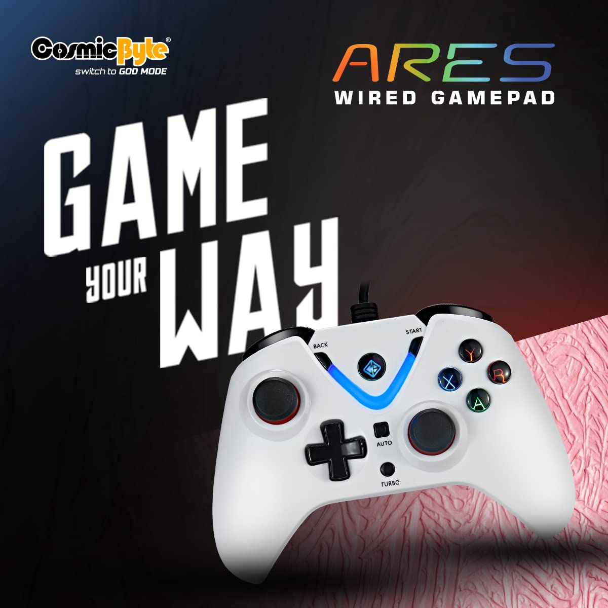 Cosmic Byte ARES Wired Controller for PC