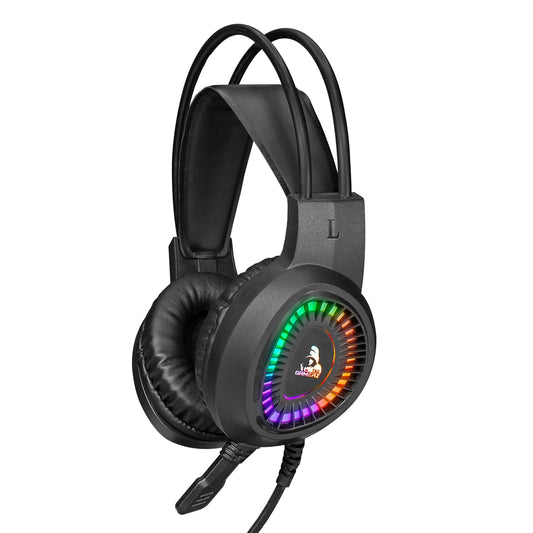 TAG Gamerz Carbon Wired Over Ear Gaming Headphones with Mic